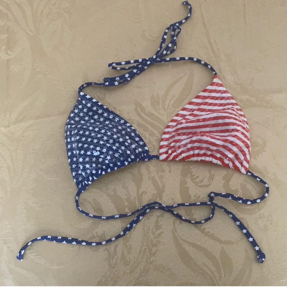 ๐บ๐ธ ๐ Billabong tank top bikini American flag bundle ๐๏ธ - Picture 4 of 9